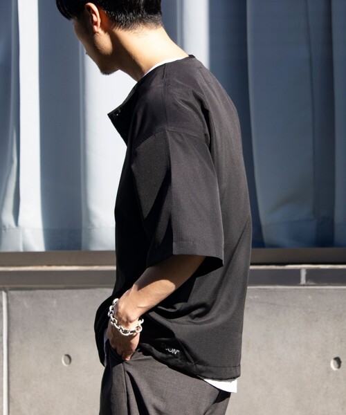 【TAION/タイオン】別注 ミリタリー Ripstop ヘンリーネック 半袖Tシャツ ユニセックス（Tシャツ/カットソー）｜TAION（タイオン）