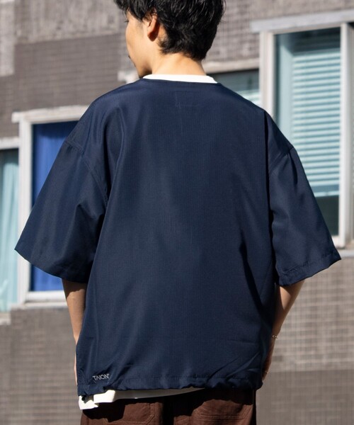 【TAION/タイオン】別注 ミリタリー Ripstop ヘンリーネック 半袖Tシャツ ユニセックス（Tシャツ/カットソー）｜TAION（タイオン）