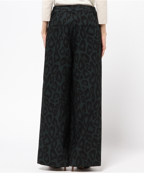 JOURNAL STANDARD（ジャーナルスタンダード）の「レオパードプリント ワイドパンツ#（その他パンツ・レディース・ライトグリーン/グレー・38/40/36）」の7枚目の写真