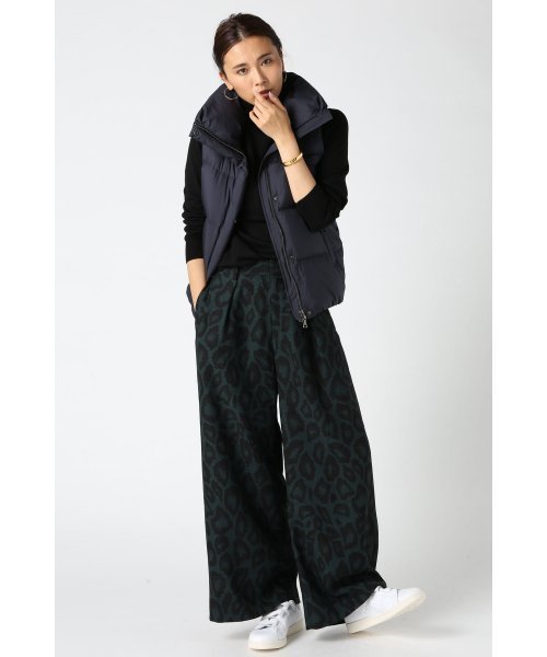 JOURNAL STANDARD（ジャーナルスタンダード）の「レオパードプリント ワイドパンツ#（その他パンツ・レディース・ライトグリーン/グレー・38/40/36）」の4枚目の写真