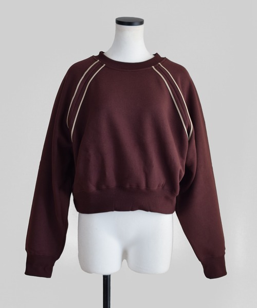 Marient（マリエント）の「ショルダーコードラインPO（スウェット・レディース・ブラウン/ブラック・FREE）」の4枚目の写真