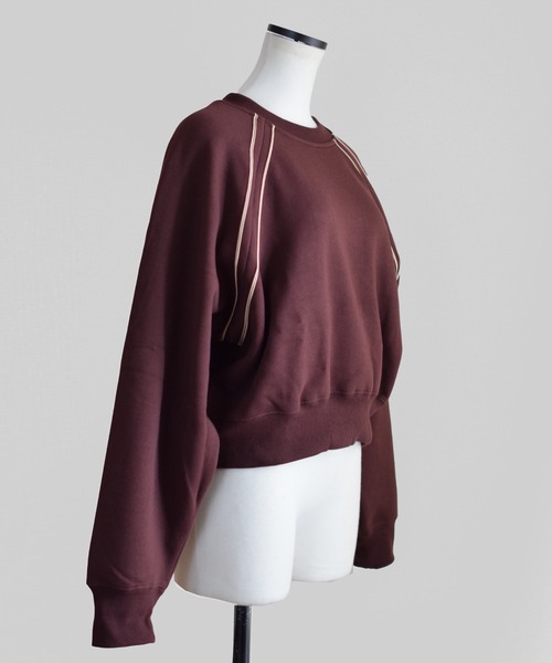 Marient（マリエント）の「ショルダーコードラインPO（スウェット・レディース・ブラウン/ブラック・FREE）」の19枚目の写真