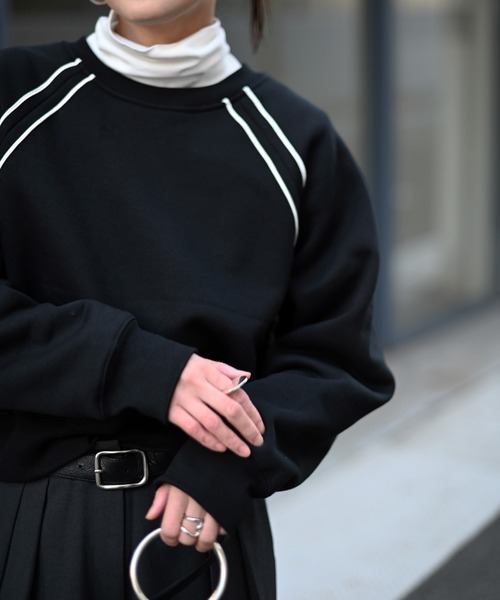 Marient（マリエント）の「ショルダーコードラインPO（スウェット・レディース・ブラウン/ブラック・FREE）」の15枚目の写真