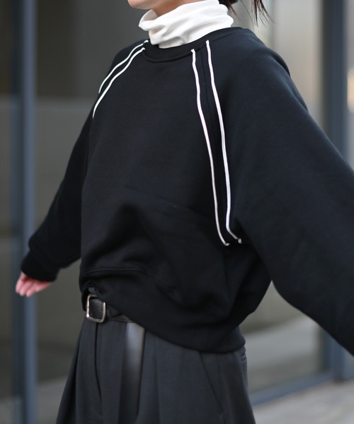 Marient（マリエント）の「ショルダーコードラインPO（スウェット・レディース・ブラウン/ブラック・FREE）」の13枚目の写真