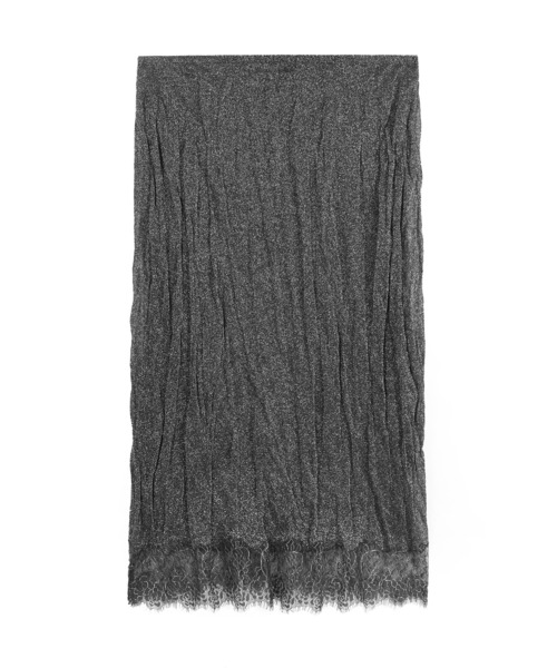 JNBY(ジェーエヌビーワイ)の「Shimmer Lace Knit Skirt / レースニットスカート(スカート・レディース・ブラック/グレー・40/38/36)」の10枚目の写真