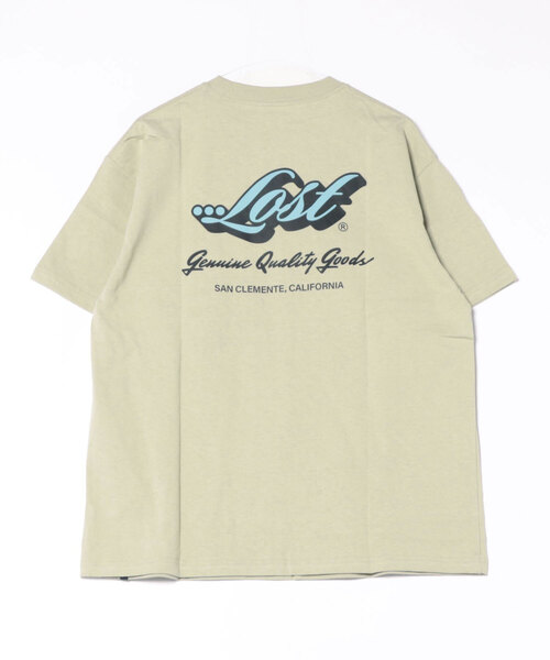 lost(ロスト)の「lost/ロスト 半袖Tシャツ/半袖Tee ヘビーウェイト バックプリント ユニセックス L25S-2105(Tシャツ/カットソー・メンズ・グレイッシュベージュ/ホワイト・XL/L/M)」の17枚目の写真