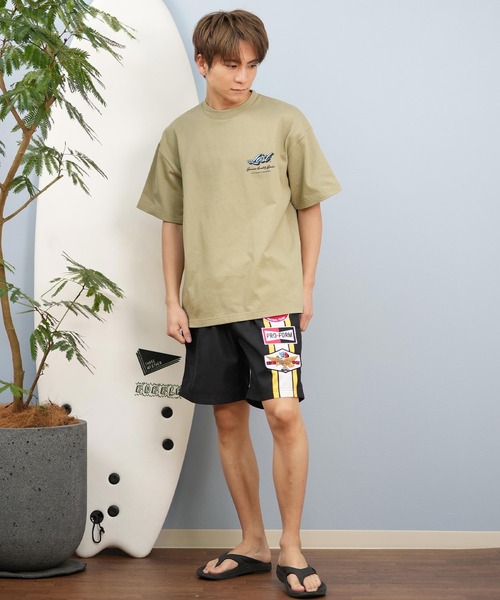 lost(ロスト)の「lost/ロスト 半袖Tシャツ/半袖Tee ヘビーウェイト バックプリント ユニセックス L25S-2105(Tシャツ/カットソー・メンズ・グレイッシュベージュ/ホワイト・XL/L/M)」の12枚目の写真