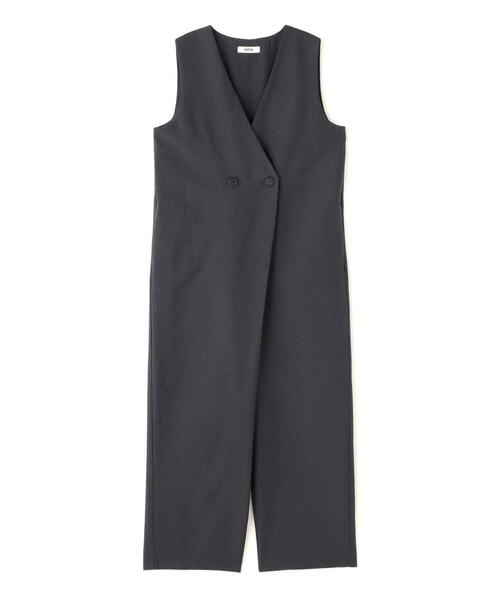 FREE'S MART（フリーズマート）の「◆［MFM］リネンライクオールインワン（つなぎ/オールインワン・レディース・ネイビー/ベージュ/グレー・FREE）」の7枚目の写真