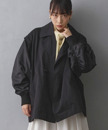 NICOLE white | MA-1ハーフコート(その他アウター)