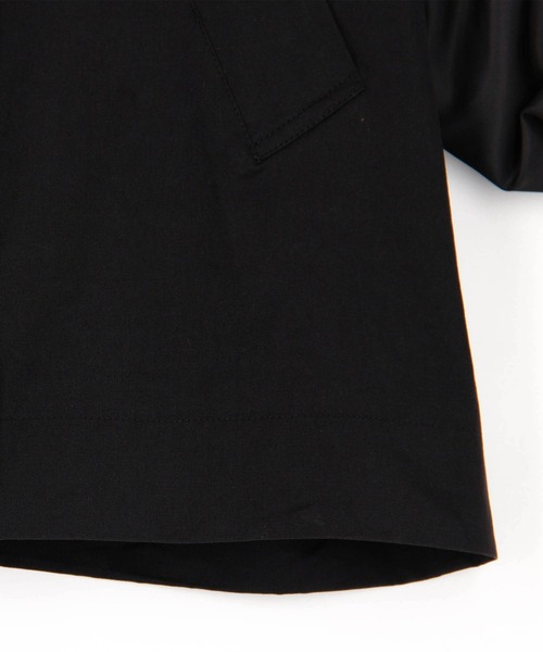 NICOLE white（ニコルホワイト）の「MA-1ハーフコート（その他アウター・レディース・カーキ/ブラック・FREE）」の9枚目の写真