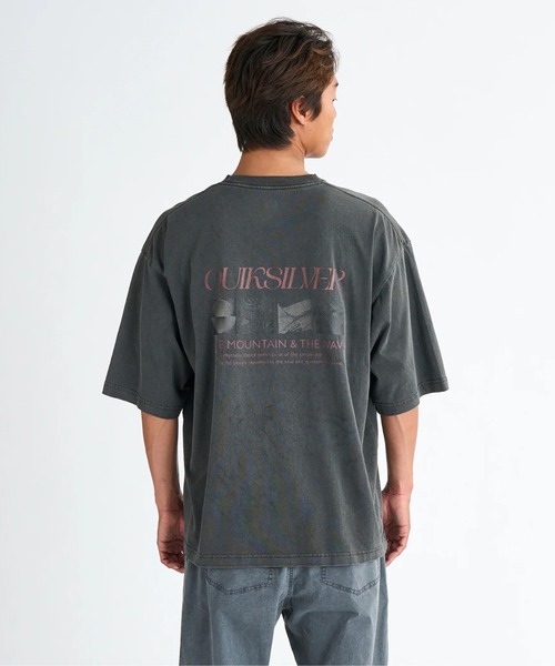 Quiksilver(クイックシルバー)の「INTERCONNECT ST /クイックシルバーバックプリント半袖Tシャツ(Tシャツ/カットソー・メンズ・ピンク/ホワイト/インディゴブルー/ブラック・X-LARGE/MEDIUM/LARGE/SMALL)」の3枚目の写真