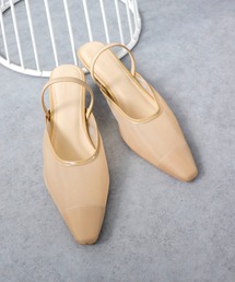 Three Four Time | 【Casselini】Sheer mules(サンダル)