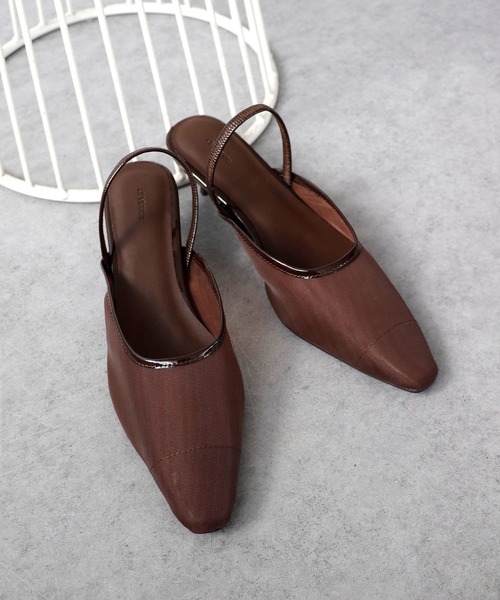 Three Four Time（ｽﾘｰﾌｫｰﾀｲﾑ）の「【Casselini】Sheer mules（サンダル・レディース・ブルー/ベージュ/ブラウン・24㎝/23.5㎝）」の2枚目の写真