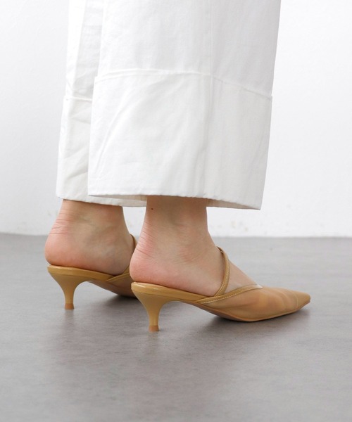 Three Four Time（ｽﾘｰﾌｫｰﾀｲﾑ）の「【Casselini】Sheer mules（サンダル・レディース・ブルー/ベージュ/ブラウン・24㎝/23.5㎝）」の10枚目の写真