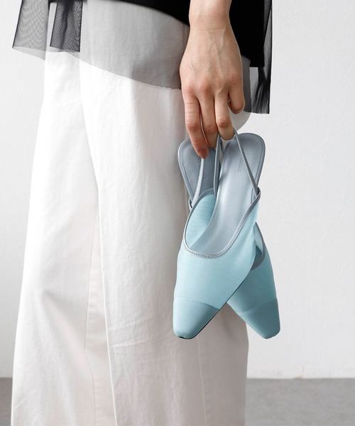 Three Four Time（ｽﾘｰﾌｫｰﾀｲﾑ）の「【Casselini】Sheer mules（サンダル・レディース・ブルー/ベージュ/ブラウン・24㎝/23.5㎝）」の16枚目の写真