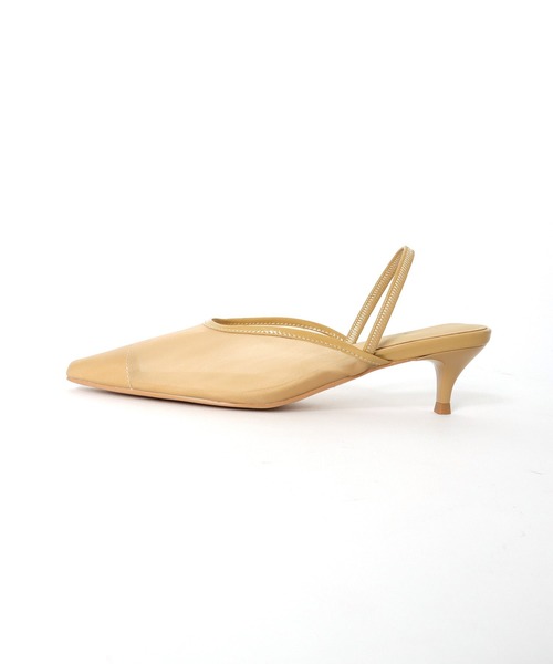 Three Four Time（ｽﾘｰﾌｫｰﾀｲﾑ）の「【Casselini】Sheer mules（サンダル・レディース・ブルー/ベージュ/ブラウン・24㎝/23.5㎝）」の22枚目の写真