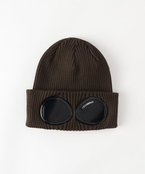 C.P. Company / シーピーカンパニー】COTTON GOGGLE BEANIE（ニット