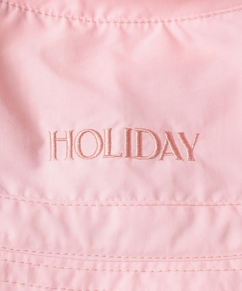 帽子 HOLIDAY SUPPLEX NYLON ATTACHMENT HAT HOLIDAY】 SUPPLEX NYLON ATTACHMENT HAT (CHARCOAL） | olaf