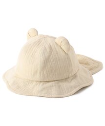 ベビー くまみみ日よけハット