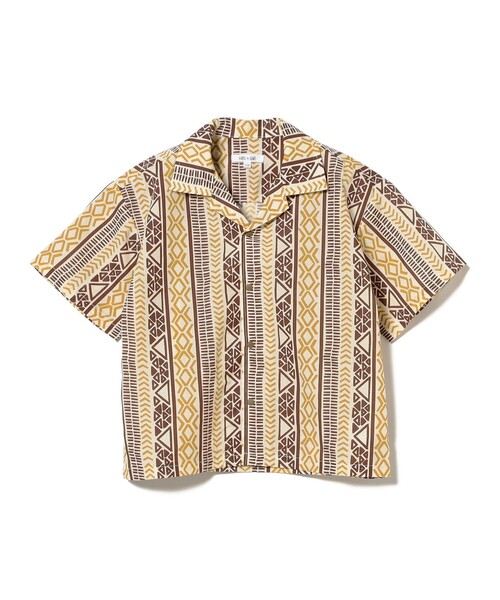 B:MING by BEAMS(ビーミングバイビームス)の「エスニック プリント シャツ(100~140cm)(シャツ/ブラウス・キッズ・ブラウン/ネイビー・100/110/120/130/140)」の11枚目の写真