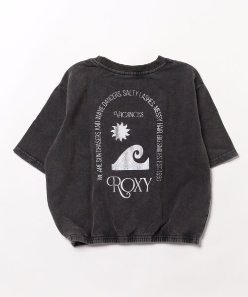 ROXY（ロキシー）の「MINI VACANCES TEE /ロキシーキッズバックプリント半袖トップス（Tシャツ/カットソー・キッズ・グレー/ピンク/ブラック・140/150/130/120）」の8枚目の写真