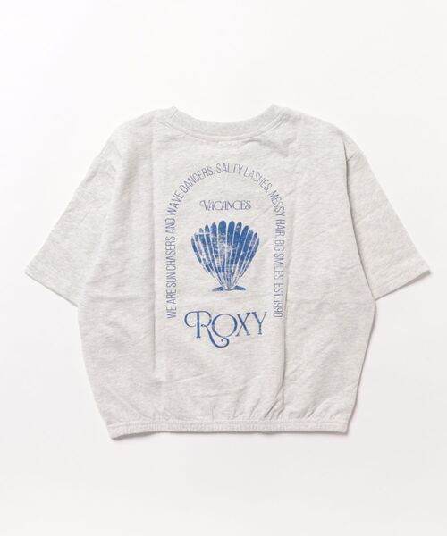 ROXY（ロキシー）の「MINI VACANCES TEE /ロキシーキッズバックプリント半袖トップス（Tシャツ/カットソー・キッズ・グレー/ピンク/ブラック・140/150/130/120）」の9枚目の写真