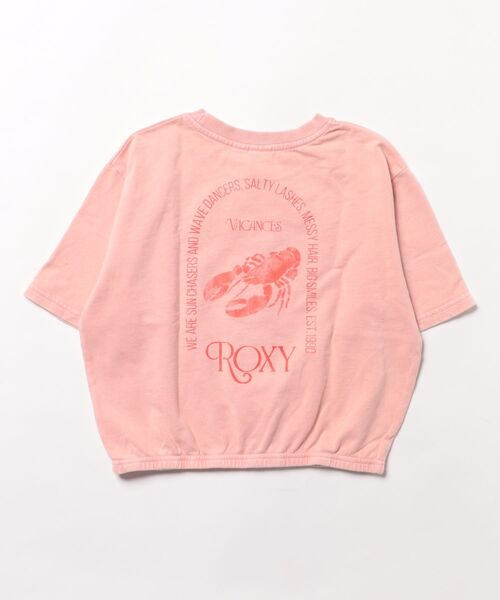 ROXY（ロキシー）の「MINI VACANCES TEE /ロキシーキッズバックプリント半袖トップス（Tシャツ/カットソー・キッズ・グレー/ピンク/ブラック・140/150/130/120）」の7枚目の写真