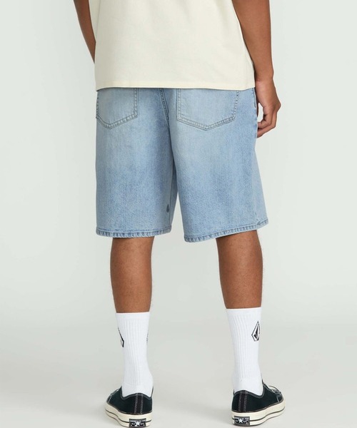 ■送料無料■期間限定！\"VOLCOM JEANS \"ボルコムデニムショートパンツ VOLCOM/ボルコム デニムショーツ ワンポイント A2012200（その他