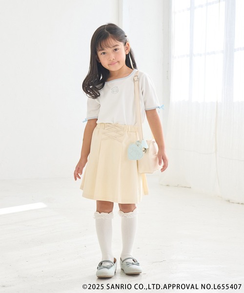 ROPE' PICNIC(ロペピクニック)の「【ROPE' PICNIC×Sanrio characters】【KIDS】グリッターバレエシューズ(バレエシューズ・キッズ・ブラック/ブルー系その他5・18/20/21/19)」の15枚目の写真