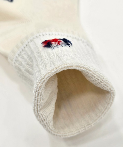 TOMMY HILFIGER（トミーヒルフィガー）の「【EC別注】TOMMY HILFIGER/トミーヒルフィガー ブランド ロゴ 靴下 ミドル丈 クルーソックス 2足セット 23cm 24cm 25cm（ソックス/靴下・レディース・その他1/その他2/その他3/アイボリー/ブラック・23-25cm）」の13枚目の写真