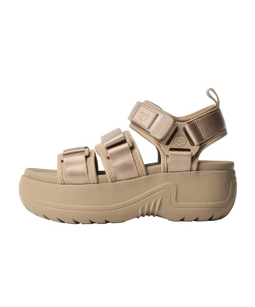 SHAKA(シャカ)の「SHAKA 厚底 サンダル NEO BUNGY EVOL CHUNKY ネオバンジー エヴォル チャンキー EVOLソール(サンダル・レディース・キナリ/ナチュラル/ブラック・23/24/25/26/22)」の11枚目の写真