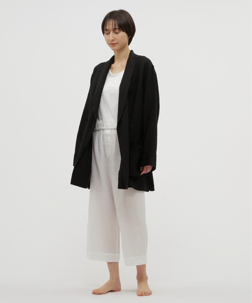 BLACK LINEN（ガウン/バスローブ）｜MARGARET HOWELL