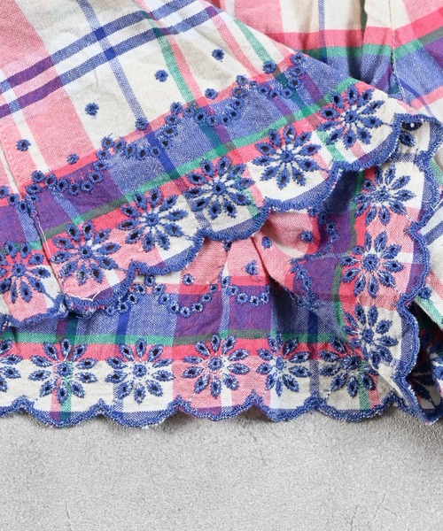 LSP WOW（エルエスピーワオ）の「【LSP WOW!】インド綿 キュロット（その他パンツ・キッズ・パープル/ブルー・140/130/120/110/100）」の13枚目の写真