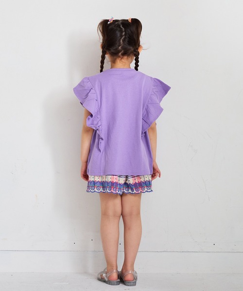 LSP WOW（エルエスピーワオ）の「【LSP WOW!】インド綿 キュロット（その他パンツ・キッズ・パープル/ブルー・140/130/120/110/100）」の10枚目の写真