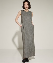 ワンピース CLANE LAYERED SHEER ONEPIECE HALTER LAYERED ONEPIECE(0 BLACK): CLANE: WOMENS｜ STUDIOUS ONLINE