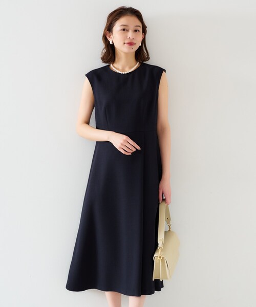 UNTITLED ワンピース(他の商品ご購入いただく場合500円値引きします) セール】【セットアップ可/きれいめ】ドライタッチワンピース