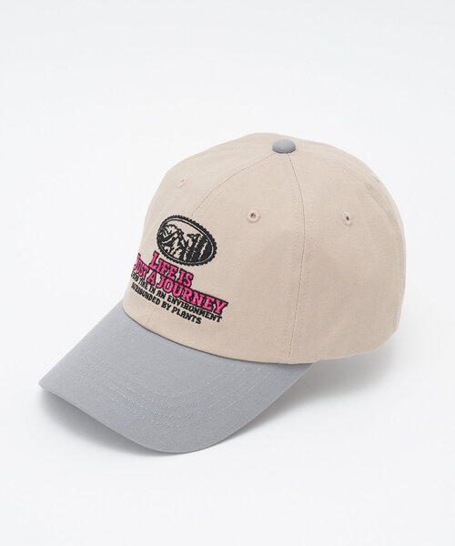 CIAOPANIC（チャオパニック）の「ジャーニーロゴバイカラーキャップ（キャップ・レディース・グリーン/サックスブルー/レッド・ONE SIZE）」の10枚目の写真