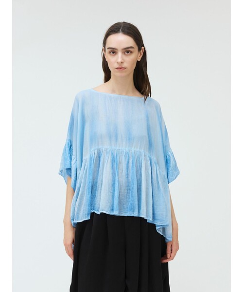 mizuiro ind ブラウス 楽天市場】【20％OFF】mizuiro ind（ミズイロインド） プリーツ