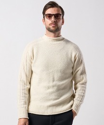 wjk（ダヴルジェイケイ）の「mn3106-combination knit crew ニット（ニット/セーター・メンズ）」