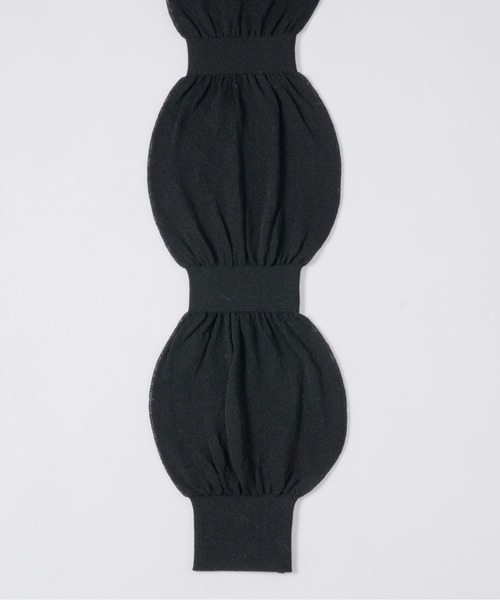 musubore（ムスボレ）の「puff puff sleeve sheer cardigan / パフパフスリーブシアーカーディガン（カーディガン/ボレロ・レディース・ライトグリーン/ピンク/グレー/ブラック/パープル・FREE）」の22枚目の写真