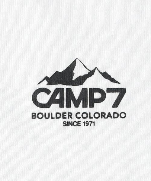 CAMP7(キャンプセブン)の「CAMP7(キャンプ7)ロゴカラープリントTシャツ(Tシャツ/カットソー・キッズ・ブラック/ホワイト・140/150/160/130)」の15枚目の写真