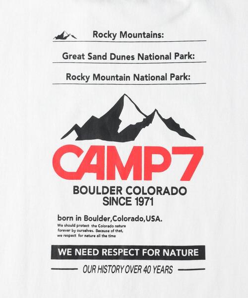 CAMP7(キャンプセブン)の「CAMP7(キャンプ7)ロゴカラープリントTシャツ(Tシャツ/カットソー・キッズ・ブラック/ホワイト・140/150/160/130)」の17枚目の写真