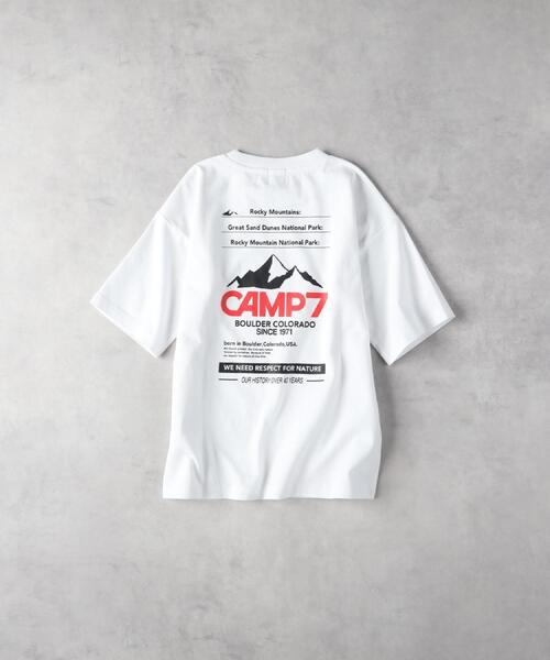 CAMP7(キャンプセブン)の「CAMP7(キャンプ7)ロゴカラープリントTシャツ(Tシャツ/カットソー・キッズ・ブラック/ホワイト・140/150/160/130)」の20枚目の写真