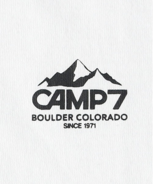 CAMP7(キャンプセブン)の「CAMP7(キャンプ7)ロゴカラープリントTシャツ(Tシャツ/カットソー・キッズ・ブラック/ホワイト・140/150/160/130)」の7枚目の写真