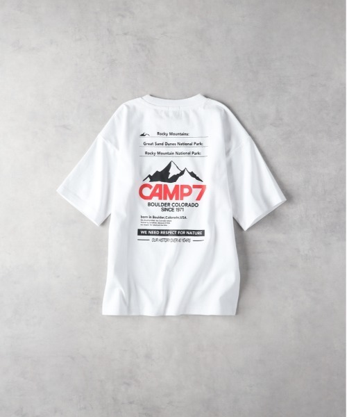 CAMP7(キャンプセブン)の「CAMP7(キャンプ7)ロゴカラープリントTシャツ(Tシャツ/カットソー・キッズ・ブラック/ホワイト・140/150/160/130)」の11枚目の写真
