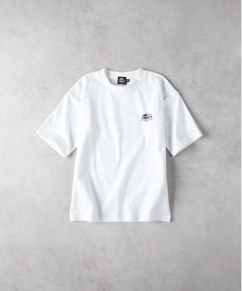 CAMP7(キャンプセブン)の「CAMP7(キャンプ7)ロゴカラープリントTシャツ(Tシャツ/カットソー・キッズ・ブラック/ホワイト・140/150/160/130)」の10枚目の写真