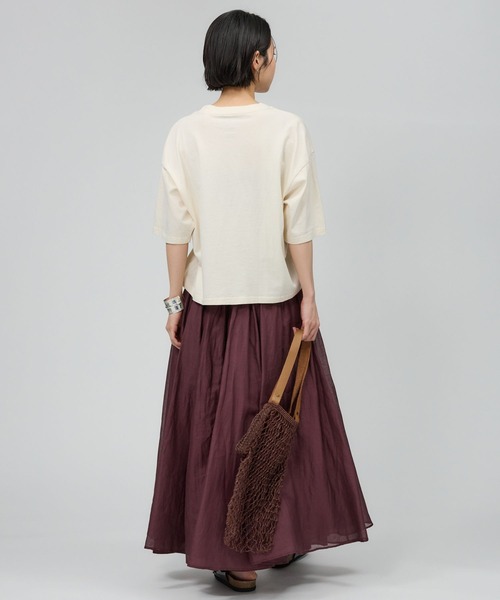 BABYLONE(バビロン)の「【Newtone】PEACE Tee(Tシャツ/カットソー・レディース・オフホワイト/グレー・フリー)」の15枚目の写真