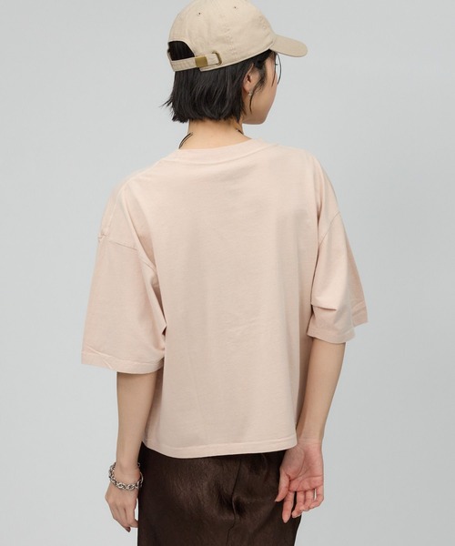 BABYLONE(バビロン)の「【Newtone】PEACE Tee(Tシャツ/カットソー・レディース・オフホワイト/グレー・フリー)」の20枚目の写真