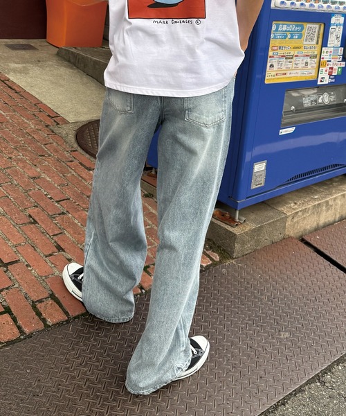 RATTLE TRAP(ラトルトラップ)の「【WEB限定/11.5ozデニム】11.5oz5ポケットワイドストレートパンツ(デニムパンツ・メンズ・ブルー/ブラック/ライトブルー・M/L/XS/LL/S)」の13枚目の写真
