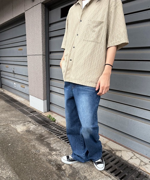 RATTLE TRAP(ラトルトラップ)の「【WEB限定/11.5ozデニム】11.5oz5ポケットワイドストレートパンツ(デニムパンツ・メンズ・ブルー/ブラック/ライトブルー・M/L/XS/LL/S)」の19枚目の写真